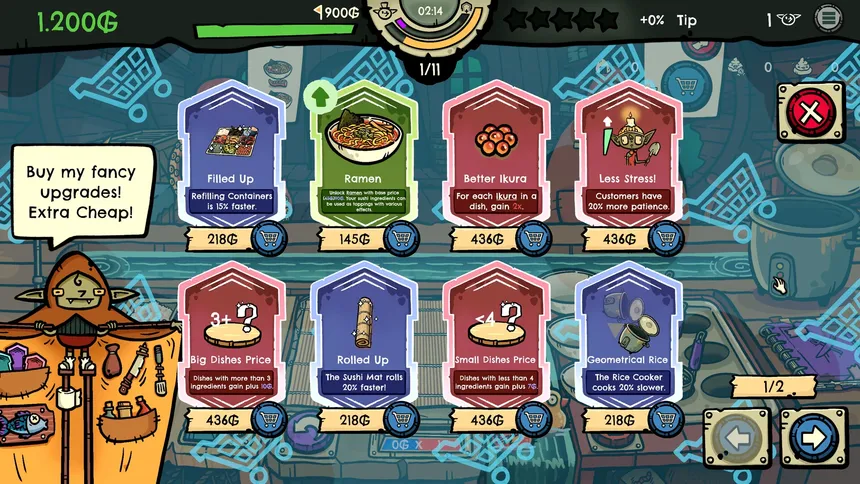 Скриншот 4 к игре Goblin Sushi