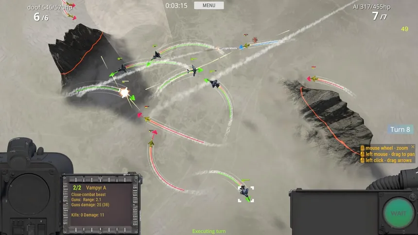Скриншот 1 к игре Mach Speed Intercept