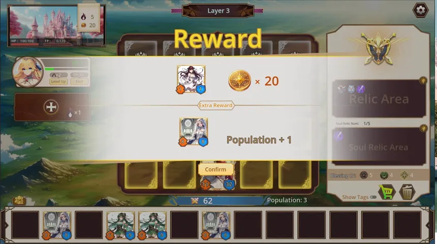 Скриншот 4 к игре 战娘自走棋
