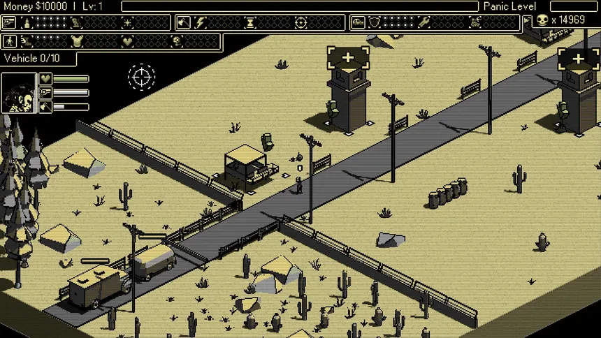 Скриншот 1 к игре Road Defense: Outsiders
