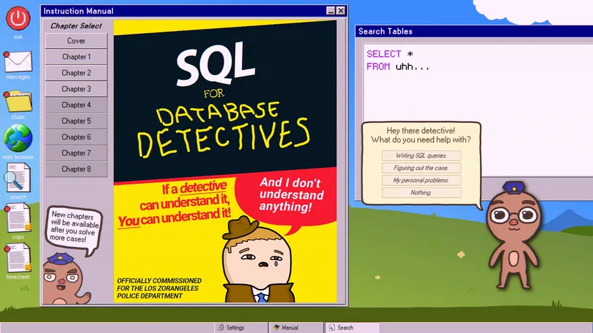 Скриншот 2 к игре Database Detective: Minor Crimes Division