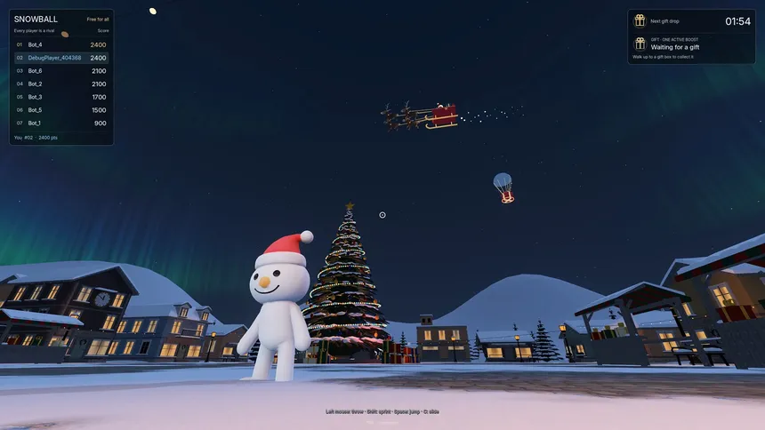 Скриншот 7 к игре Snowball Party