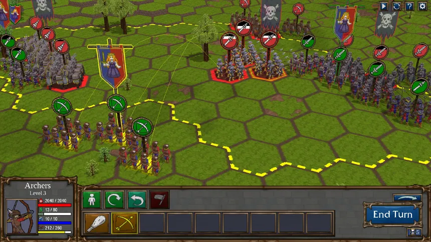 Скриншот 3 к игре Heroes, Warlords and Ruin