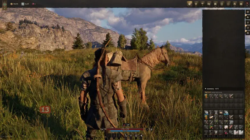 В MMORPG Pax Dei добавили лошадей и автоматическое следование по дорогам