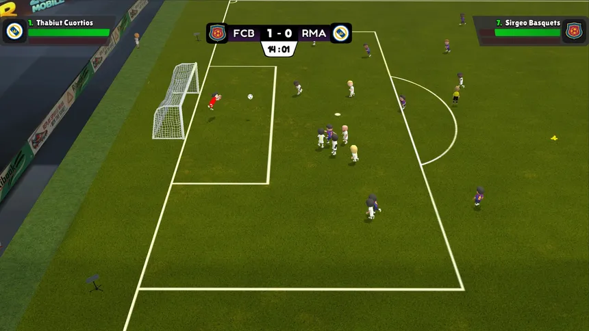 Скриншот 1 к игре Super Arcade Soccer 2026