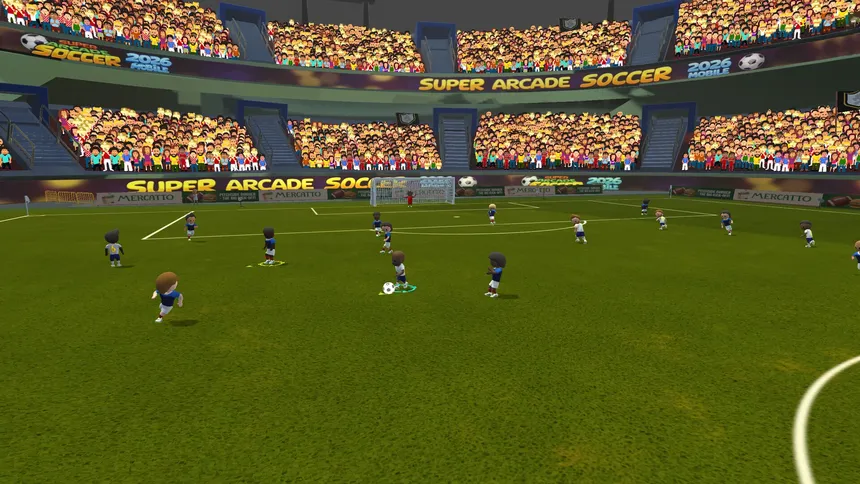 Скриншот 4 к игре Super Arcade Soccer 2026