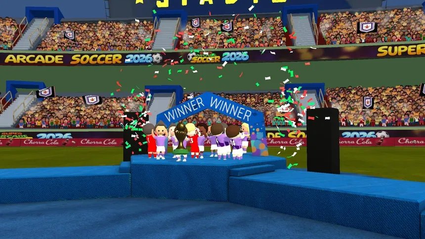Скриншот 6 к игре Super Arcade Soccer 2026