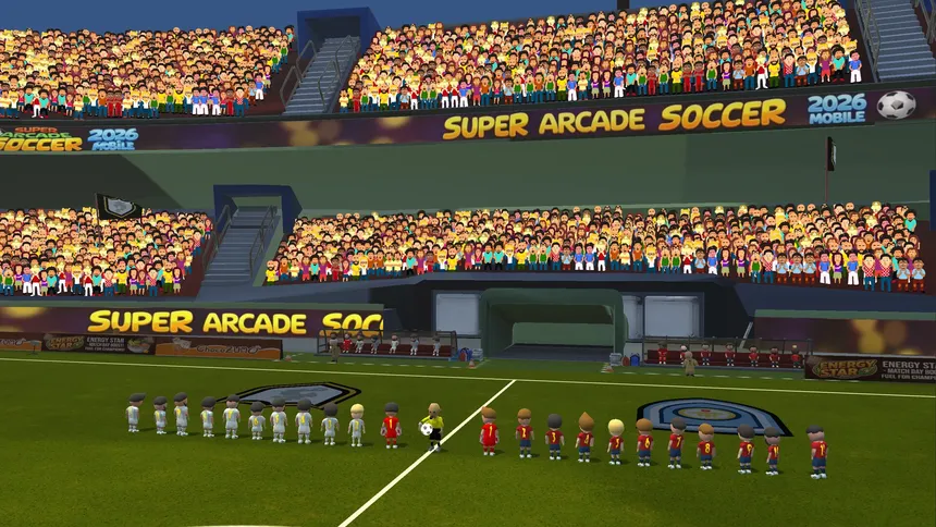 Скриншот 7 к игре Super Arcade Soccer 2026