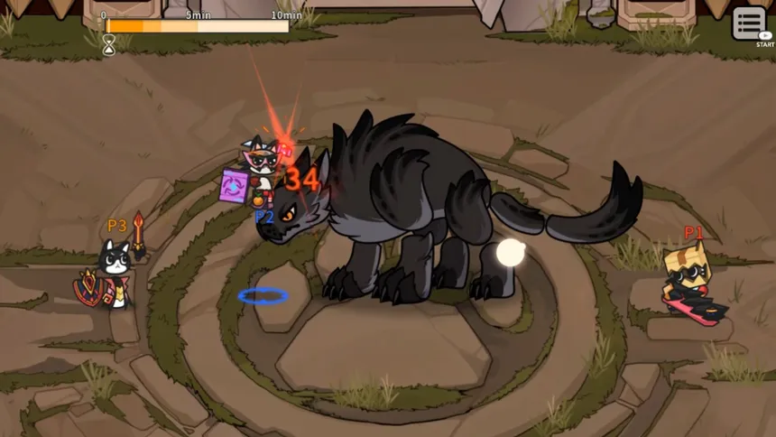 Скриншот 2 к игре Cat Gladiator