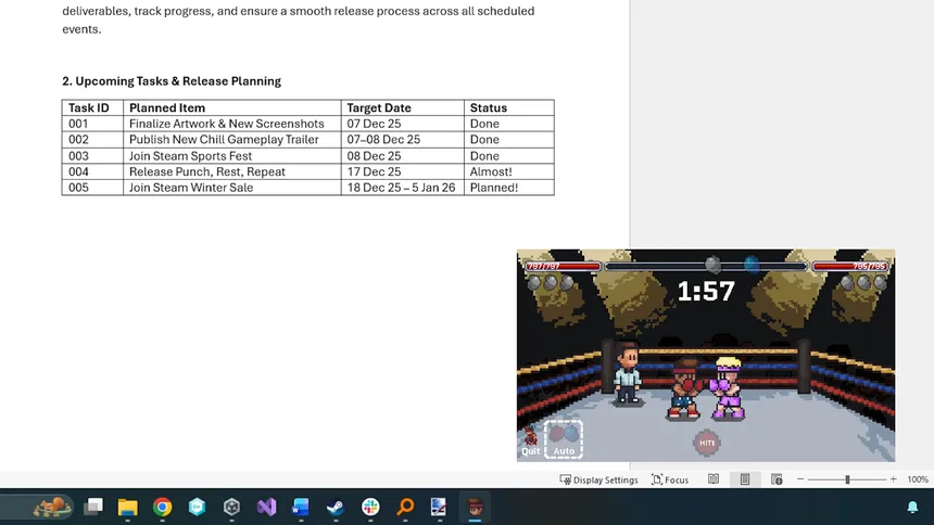 Скриншот 3 к игре Punch, Rest, Repeat