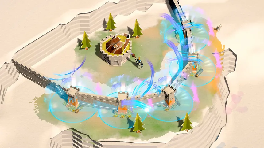 Скриншот 7 к игре Painted Kingdoms: Tower Defense & Firefighting