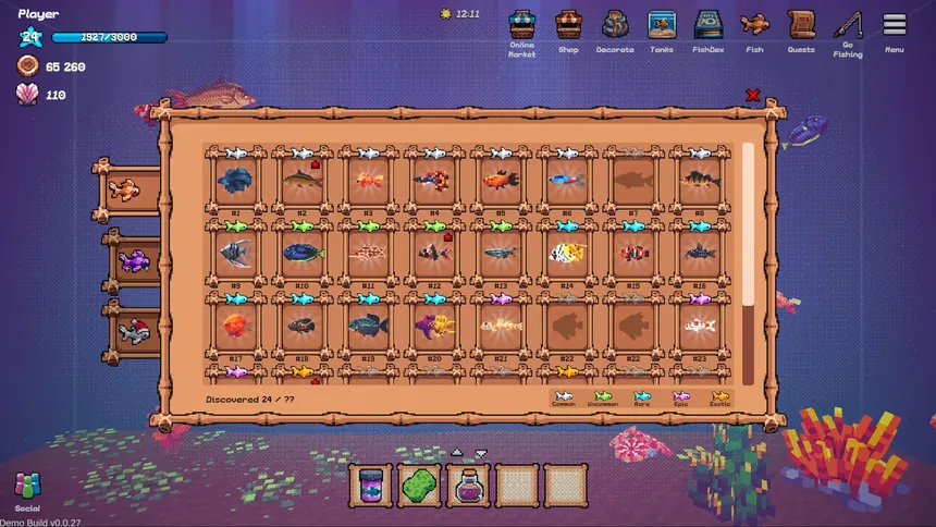Скриншот 8 к игре Tiny Aquarium: Social Fishkeeping