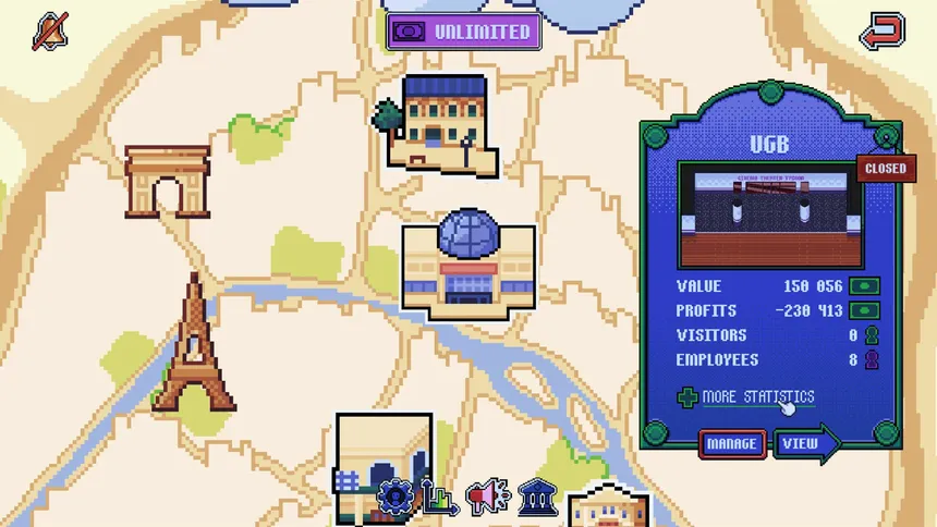 Скриншот 8 к игре Cinema Theater Tycoon