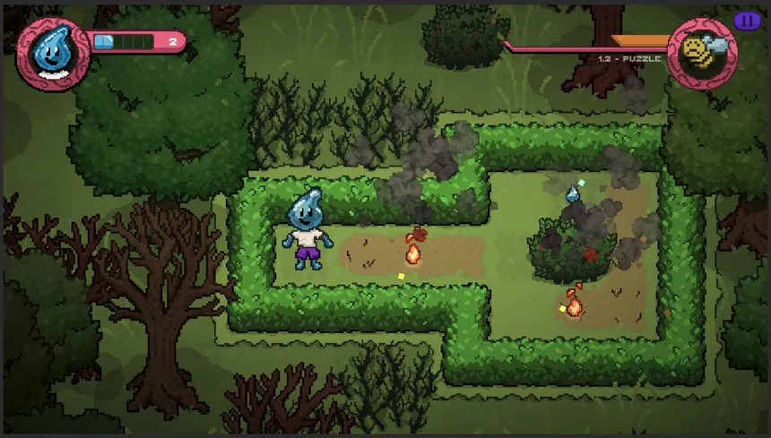 Скриншот 1 к игре Drop: Save the Forest