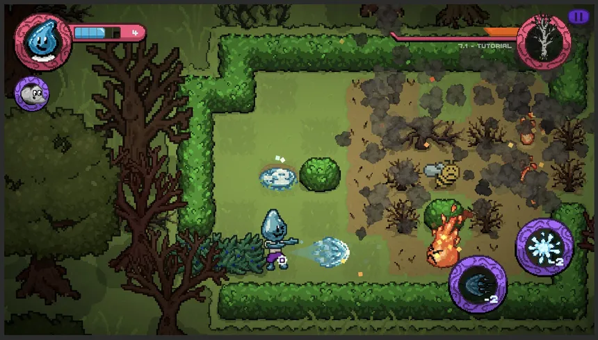 Скриншот 2 к игре Drop: Save the Forest