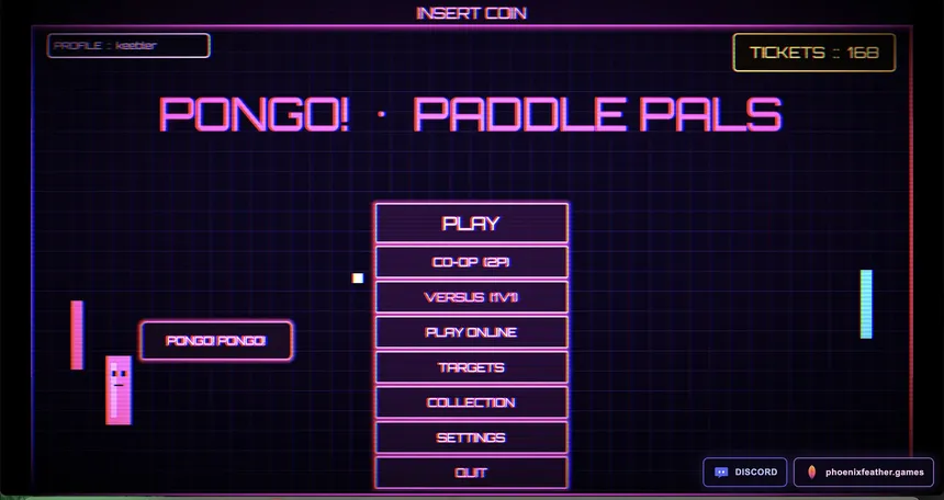 Скриншот 1 к игре Pongo! Paddle Pals!