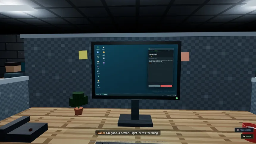 Скриншот 5 к игре On Hold - Call Center Simulator