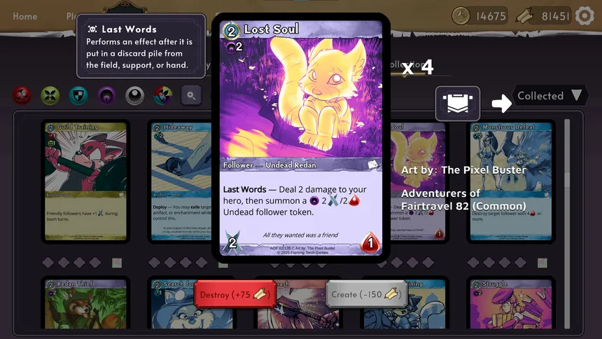 Скриншот 4 к игре Fairtravel Battle CCG