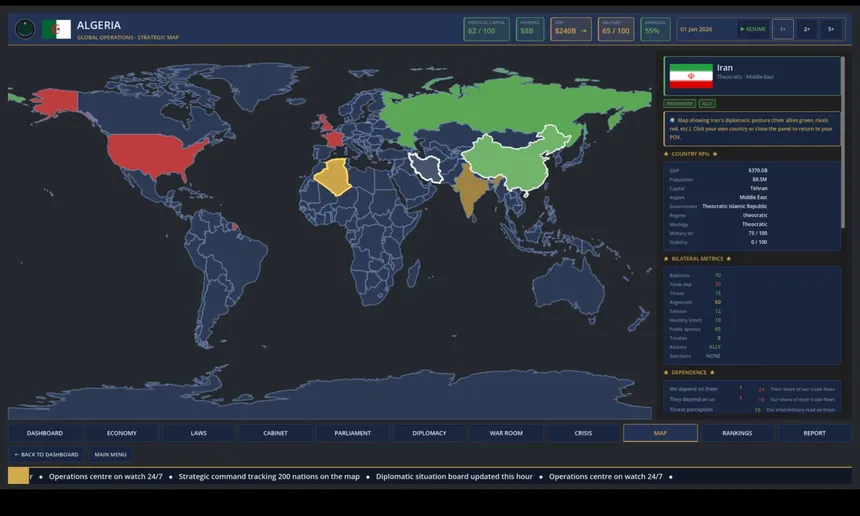 Скриншот 2 к игре World Order: Global Power