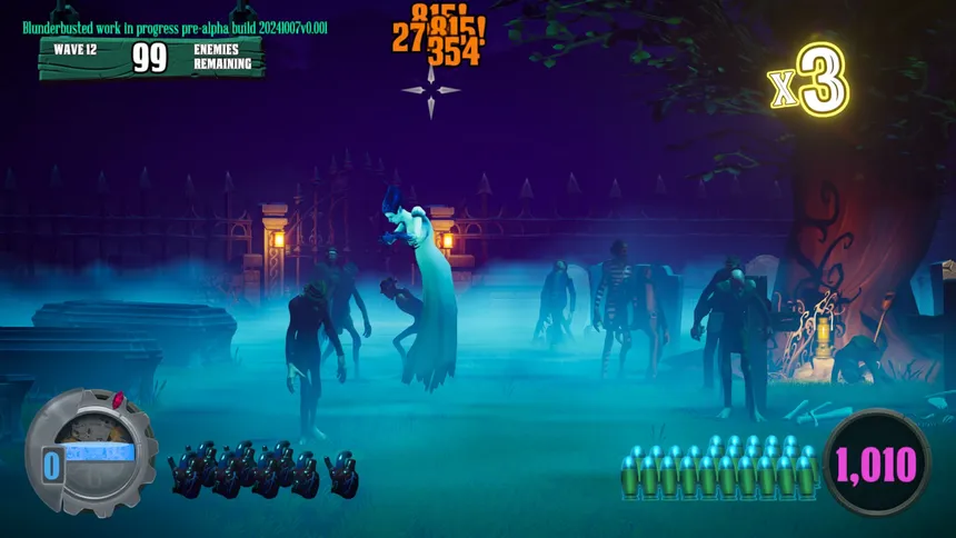 Скриншот 4 к игре Dark Tonic's Blunderbusted: Guns Out, Bluns Out