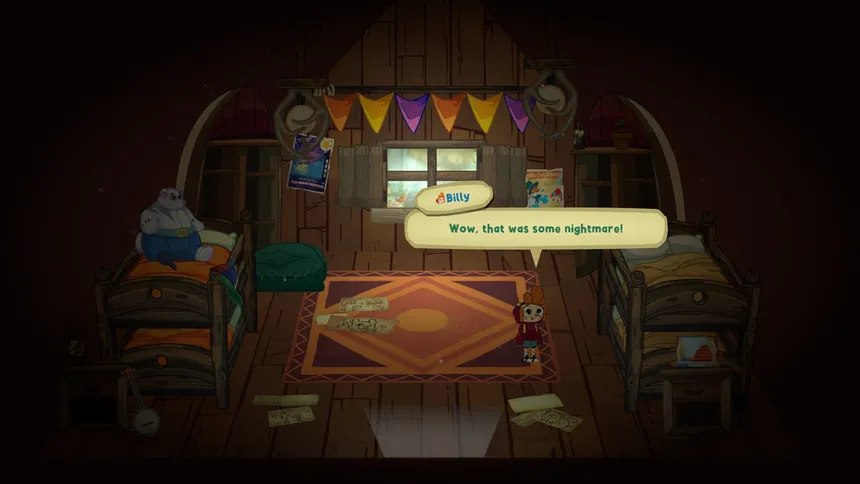 Скриншот 2 к игре Rainbow Billy: The Book of Fears