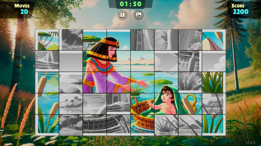 Скриншот 1 к игре Библио Пазл: Истории, исцеляющие душу