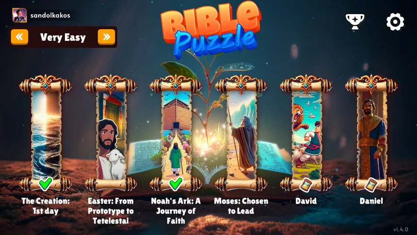 Скриншот 2 к игре Библио Пазл: Истории, исцеляющие душу