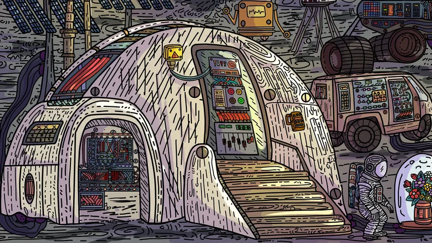 Скриншот 3 к игре 100 Moon Base Cats