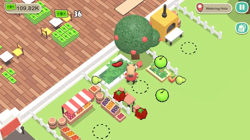 Скриншот 2 к игре Capybara Pizza Cafe