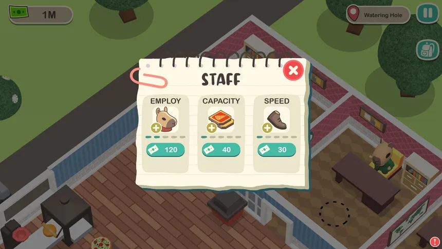Скриншот 5 к игре Capybara Pizza Cafe