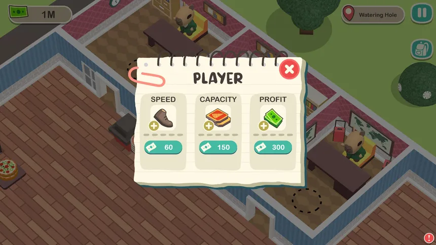Скриншот 6 к игре Capybara Pizza Cafe
