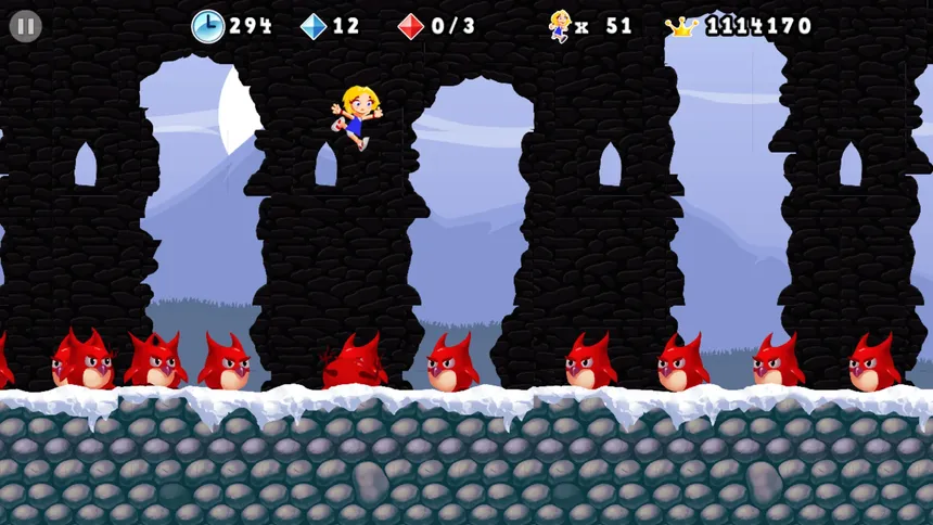 Скриншот 4 к игре Giana Sisters 2D