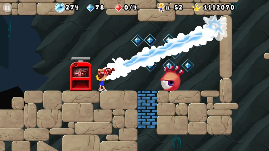 Скриншот 5 к игре Giana Sisters 2D
