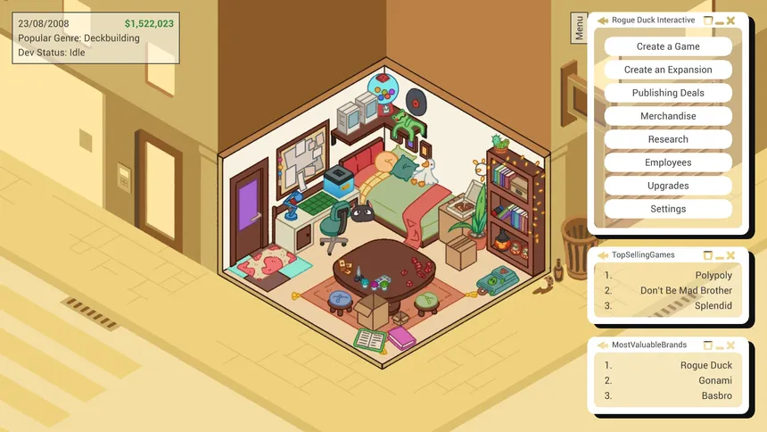 Скриншот 1 к игре Tabletop Inc.