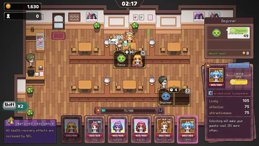 Скриншот 1 к игре Maids of Storm