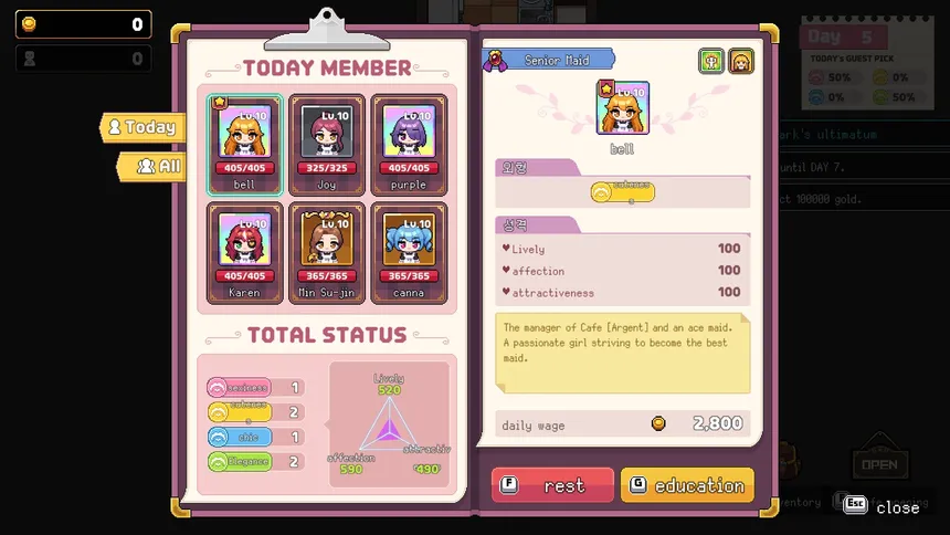 Скриншот 3 к игре Maids of Storm