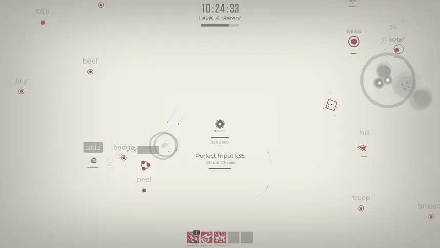 Скриншот 7 к игре Glyphica: Typing Survival