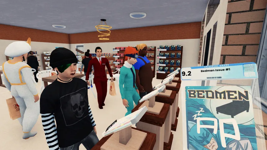 Скриншот 2 к игре Comic Book Store Simulator