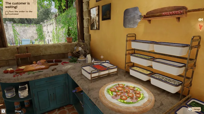 Скриншот 2 к игре Italian Pizza Simulator