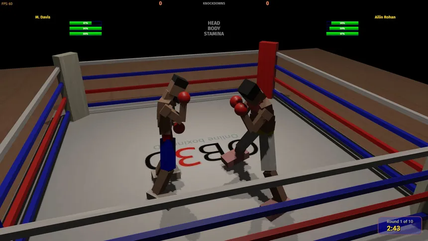 Скриншот 2 к игре Online Boxing 3D