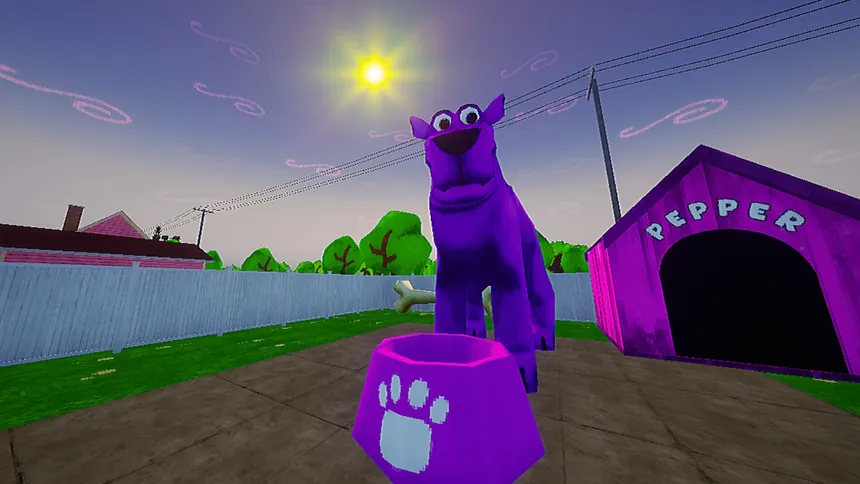 Скриншот 2 к игре Pepper the Giant Purple Dog
