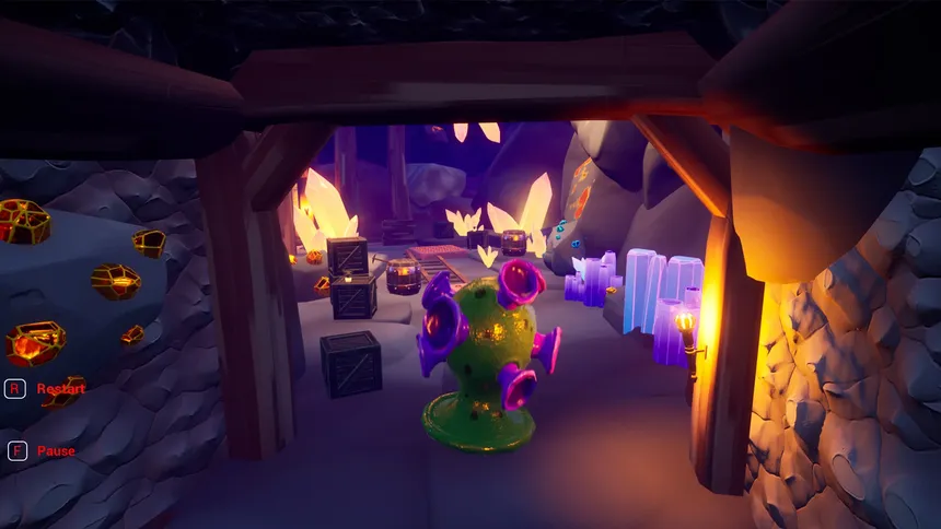 Скриншот 3 к игре Sad Virus Cave