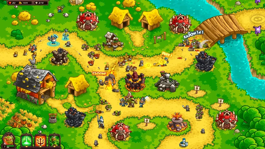 Скриншот 2 к игре Kingdom Rush Vengeance - Tower Defense
