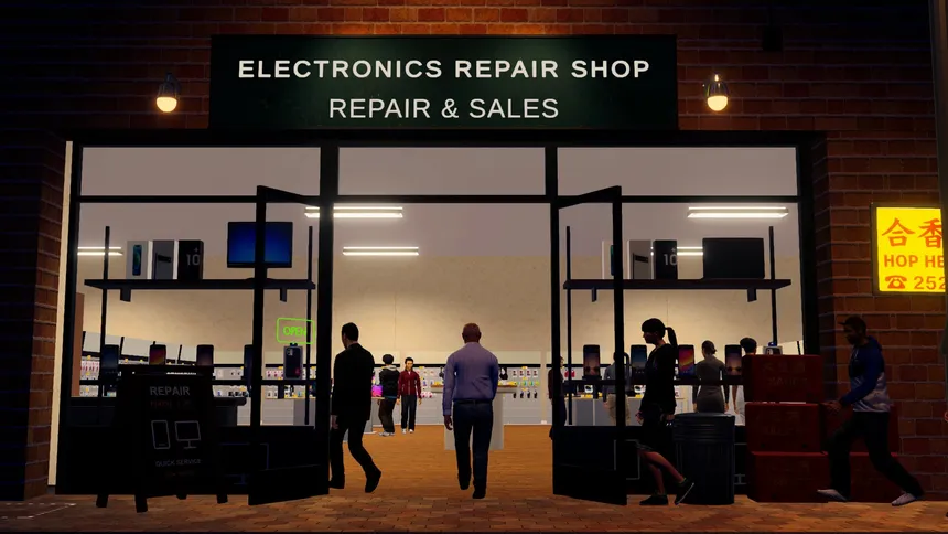 Скриншот 7 к игре Electronics Repair Shop