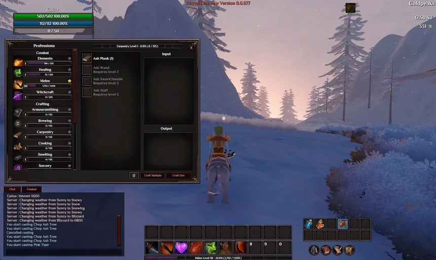 Скриншот 1 к игре Grimrain MMORPG