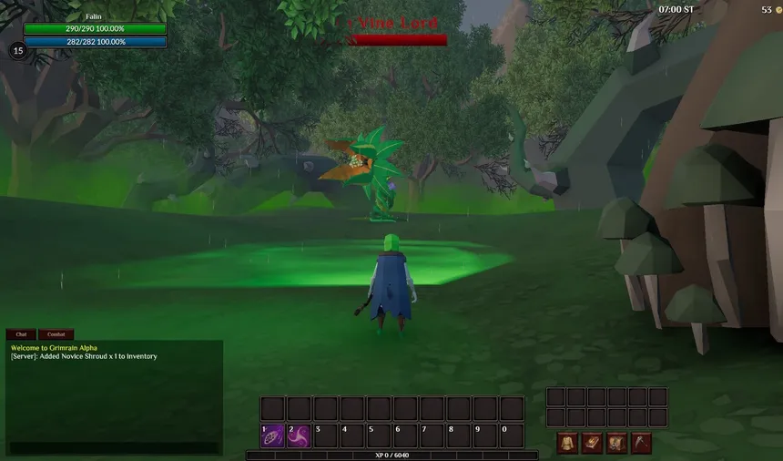 Скриншот 3 к игре Grimrain MMORPG