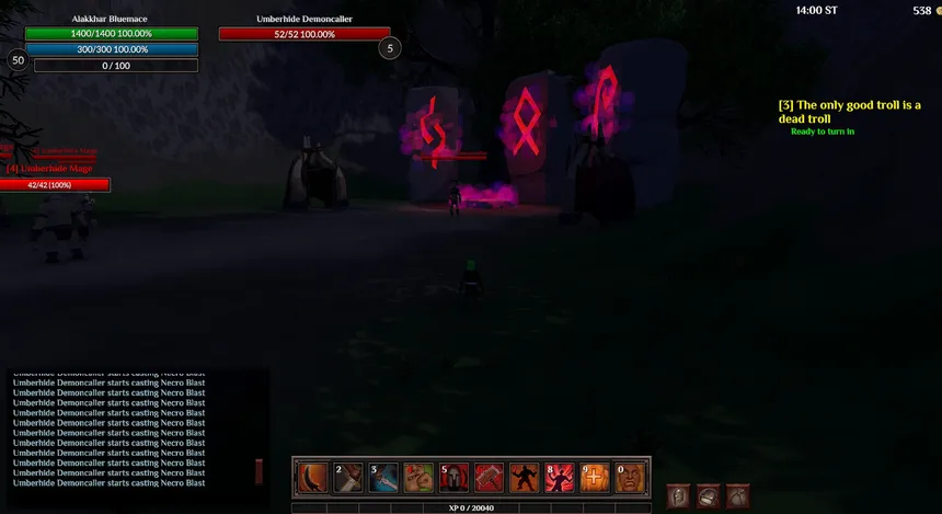 Скриншот 5 к игре Grimrain MMORPG
