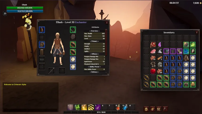 Скриншот 6 к игре Grimrain MMORPG