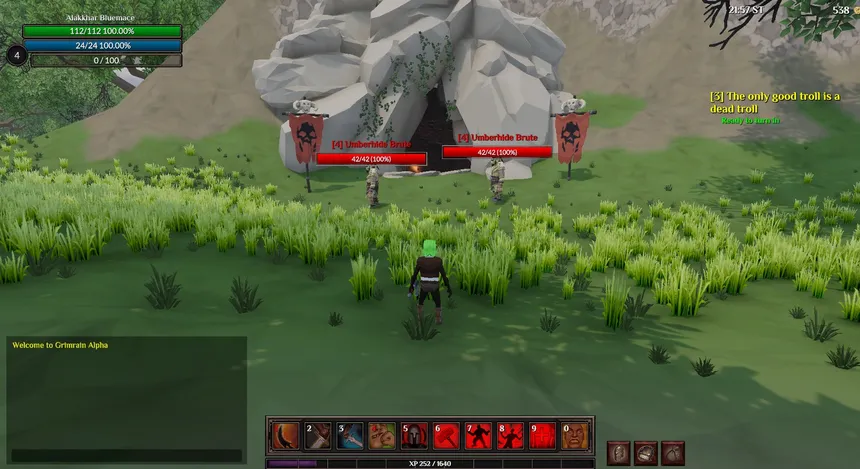Скриншот 8 к игре Grimrain MMORPG
