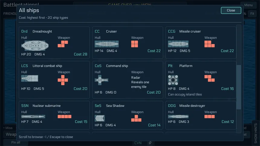 Скриншот 6 к игре Battleships Combat: Evolved
